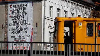 Protesta en Berlín contra el