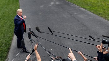 Donald Trump, presidente de EEUU,