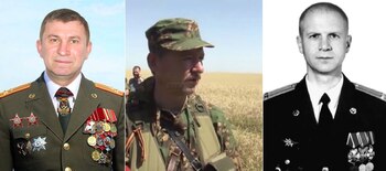 Los tres acusados rusos