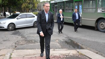 El senador Miguel Ángel Pichetto