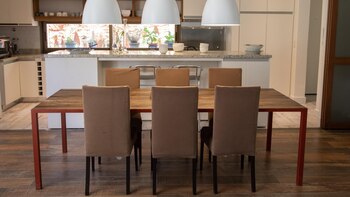 Espacios generosos en esta casa