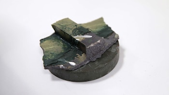 Una de las piezas expuestas