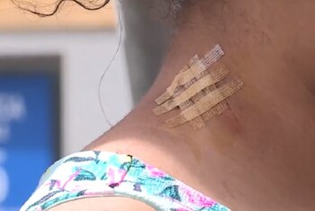 Cuando la menor vio a