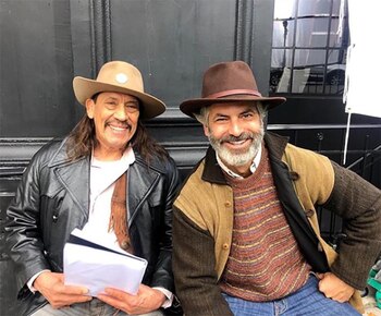 Guillermo Zapata junto a Danny