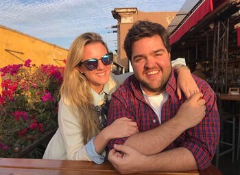 Darío Barassi y Lucía Gómez