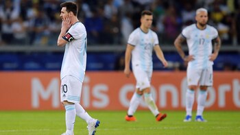 Messi está desconocido, desatento, perdido