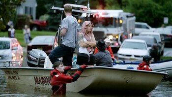 Varias personas fueron evacuadas de