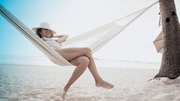 Descansar y disfrutar de un