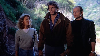 Faye Grant, Mark Singer, Michael