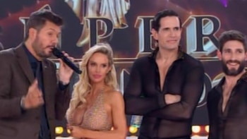 Marcelo Tinelli, Luciana Salazar, Diego