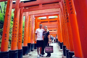 Wanda y Mauro en Japón.