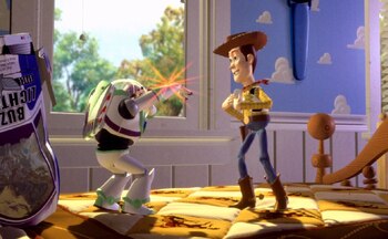 Buzz Lightyear y Woody en