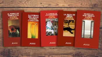 Algunos libros de Andrea Camilleri