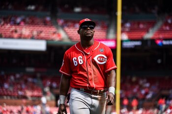 El deportista Yasiel Puig Valdés