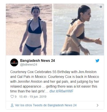 También fue vista en las