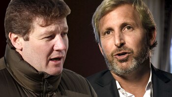 Gustavo Melella y Rogelio Frigerio