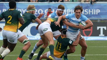 Los Pumitas cayeron contra Sudáfrica