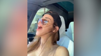 Yanet García disfrutó de una