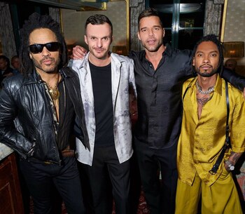 Lenny Kravitz, Kriss van Asche,