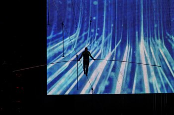 Los hermanos Wallenda nunca utilizan