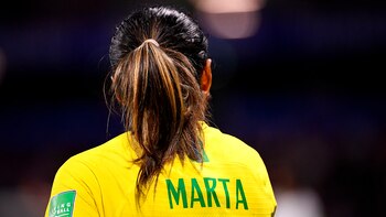 Marta se despidió del Mundial