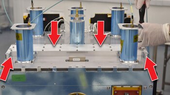 Cápsulas de Celestis rellenas con