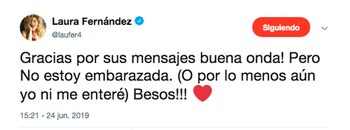 El posteo de la actriz