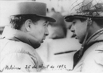 El encuentro en Malvinas del