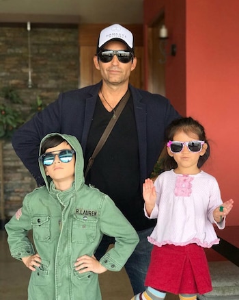 Eamonn con sus hijos (Instagram)