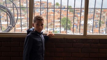 Jaiverson González, desde la ventana