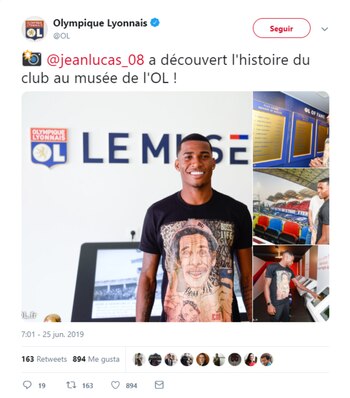 Así anunció el Lyon la