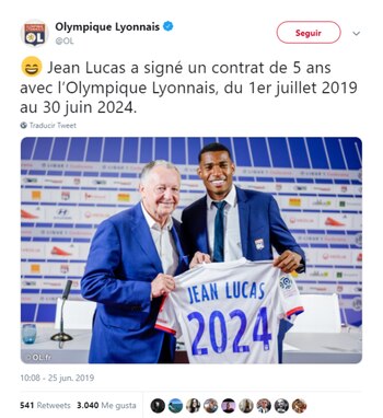 El brasileño firmó hasta 2024