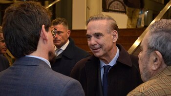 Miguel Ángel Pichetto hace campaña