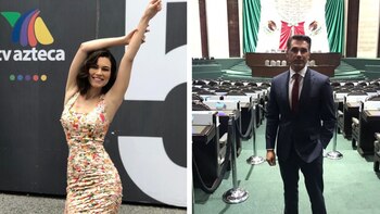 Natália Sutil y Sergio Mayer