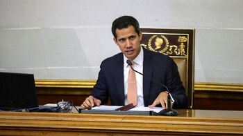 El presidente del Parlamento venezolano,