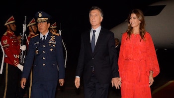 El presidente inició su viaje