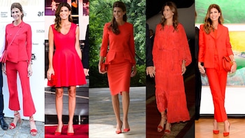 Juliana Awada elige rojo para