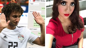 El futbolista egipcio fue separado