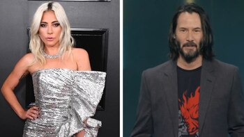 Lady Gaga y Keanu Reeaves