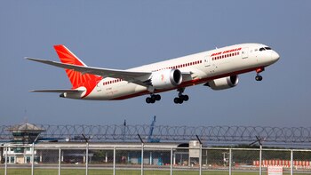 Un avión de Air India