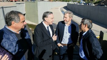 Pichetto y el ministro Rogelio