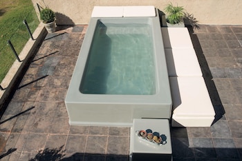 Las piletas están construidas en