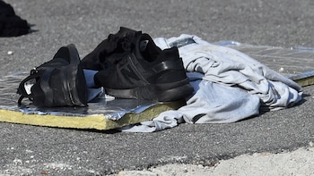 Algunas prendas encontradas en la