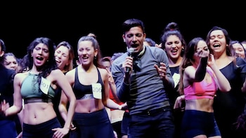 Martín Bossi en las audiciones