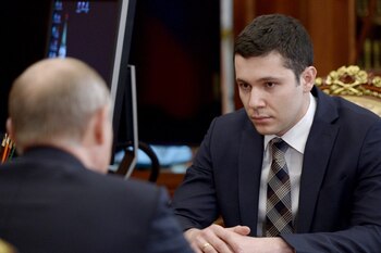 Anton Alikhanov en la imagen