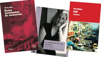 Tres escritoras, tres libros escritos