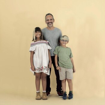 Ignacio Apolo con Luna y