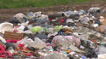 Así es el basural de