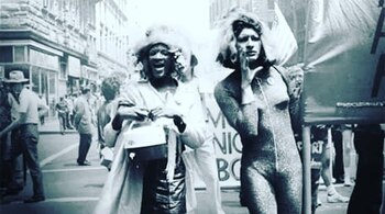 Una de las primeras marchas