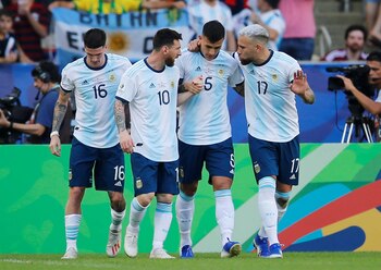 Varias habitaciones del plantel argentino